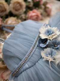The Seraphina Periwinkle Tulle Gala Dress