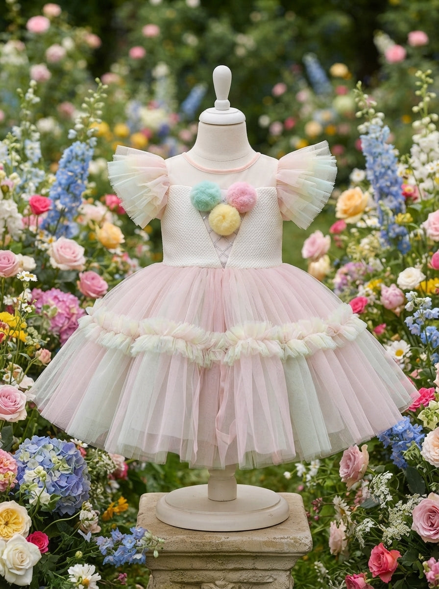 The Carousel Dreams Pastel Heirloom Gala Gown