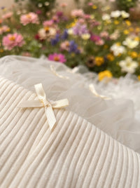 The Aurora Ribbed Heirloom Tutu Dress