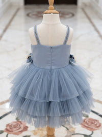 The Seraphina Periwinkle Tulle Gala Dress