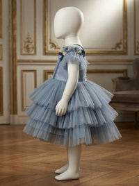 The Seraphina Periwinkle Tulle Gala Dress