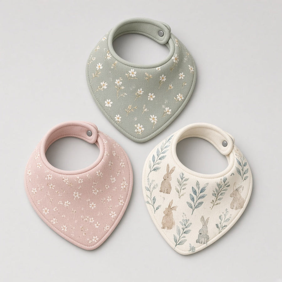 Bandana Bib Pack Of 3 - FN-8001