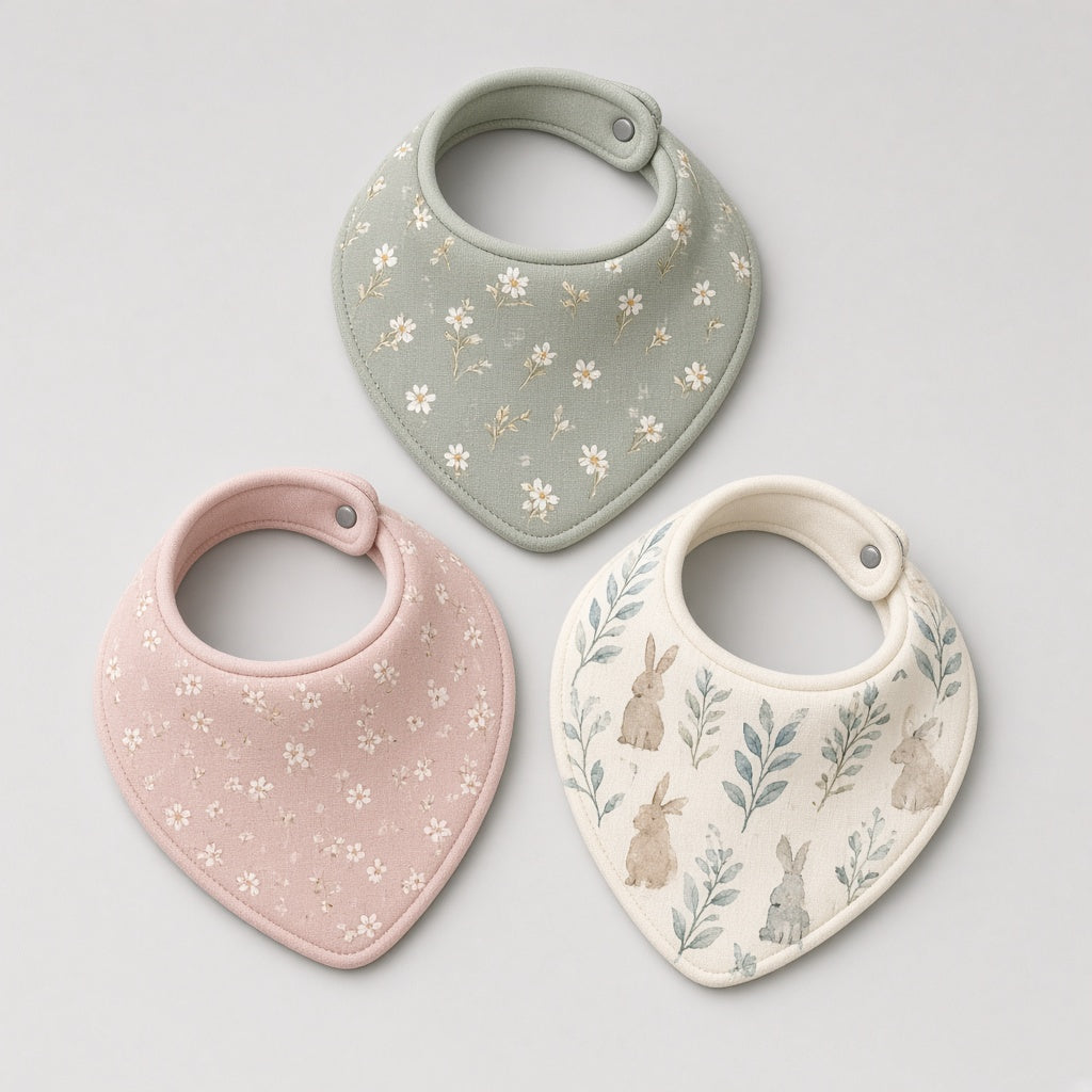 Bandana Bib Pack Of 3 - FN-8001